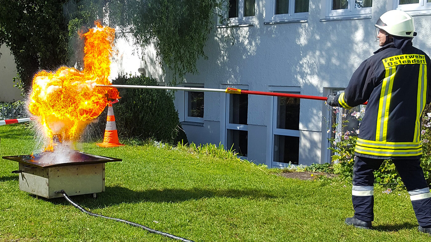 Fettbrand Simulation in Ostendorf – Klassisches Szenario in der Küche